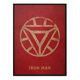 Póster Símbolo Iron Man