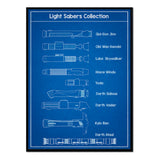 Póster Light Sabers Collection