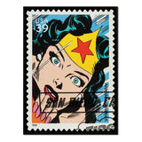Póster Sello Wonder Woman