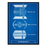 Póster Tie Advanced X-1