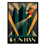 Póster Iron Man Vintage