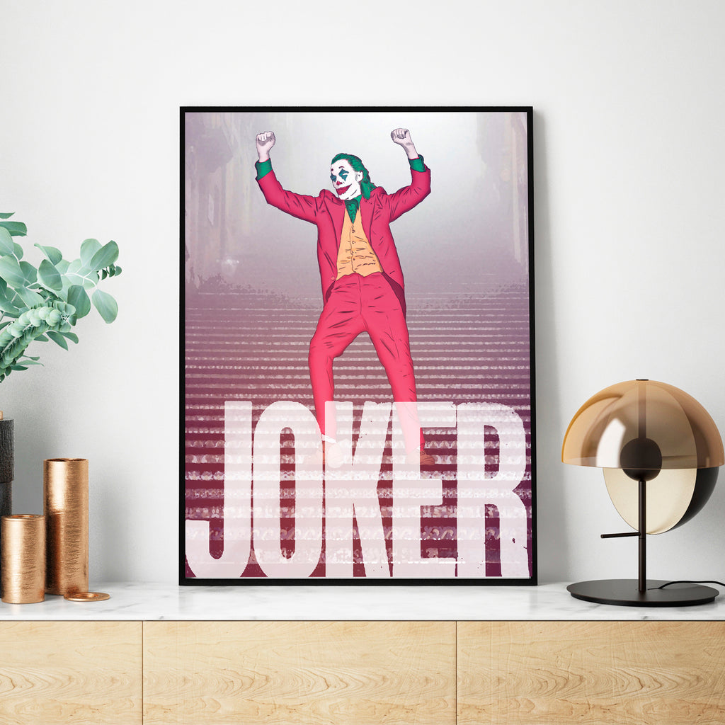 Póster Joker Bailando