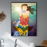 Póster Luz Wonder Woman