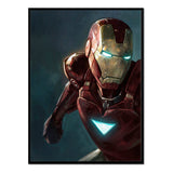 Póster Iron Man en Acción