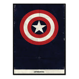 Póster Símbolo de Capitán América