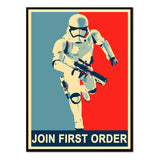 Póster Join First Order Azul y Rojo