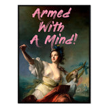 Póster Armed with a mind