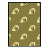 Póster Mosaico Aguacate