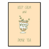 Póster Keep Calm and Drink Tea