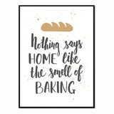 Póster Home Baking