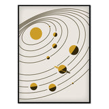 Póster Sistema solar Ilustracion