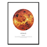 Póster Planeta Venus
