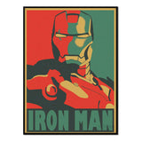 Póster Retrato Iron Man