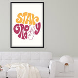 Póster Stay Groovy