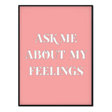 Póster Ask me about my feelings