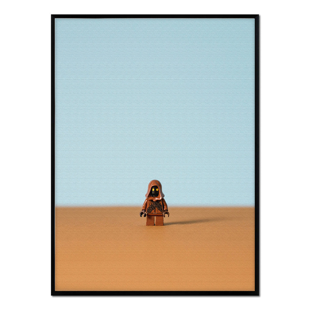 Póster Lego Desierto