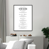 Póster Wine Guide