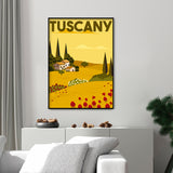 Póster Toscana