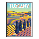 Póster Tuscany