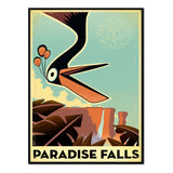 Póster Paradise falls