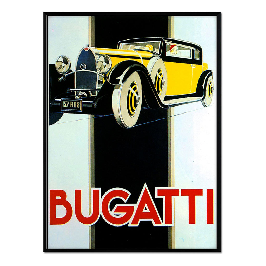 Póster Bugatti