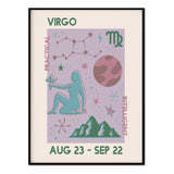 Póster Zodiaco Virgo